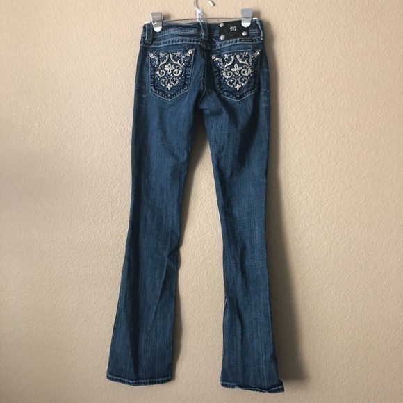 Miss me Versallies Leather Patch Boot Cut - Picture 4 of 8